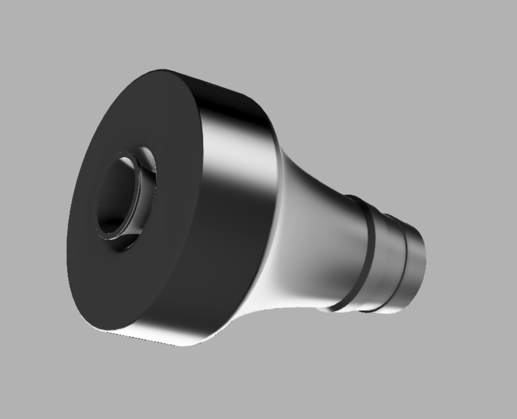 STL file Wah type trumpet mute with shank・3D printer model to download